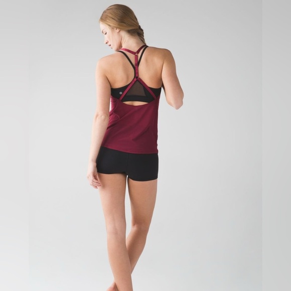 lululemon athletica Tops - LULULEMON | For Love Tank - 
Rosewood Sz 6